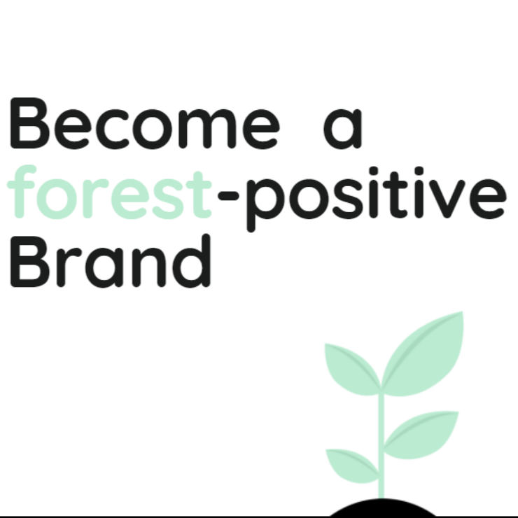 Make it neutral and become a forest-positive brand